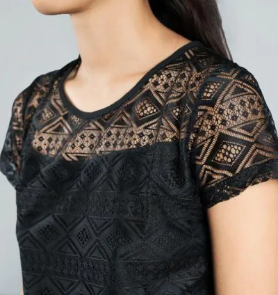 Woman lace blouse